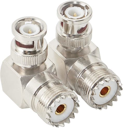 Anina Bnc Male To Uhf Female So239 Jack Coax Connector