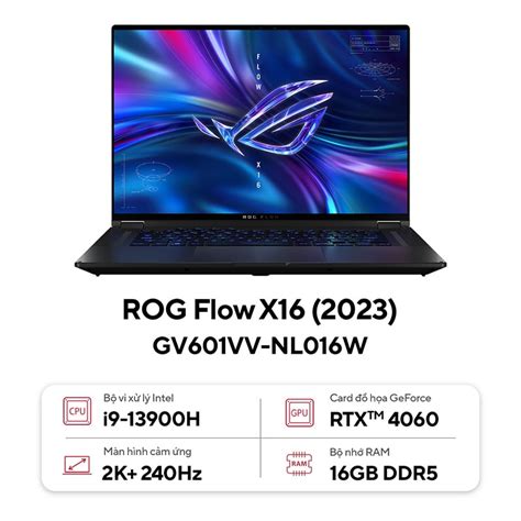 Laptop ASUS ROG Flow X16 GV601VV NL016W