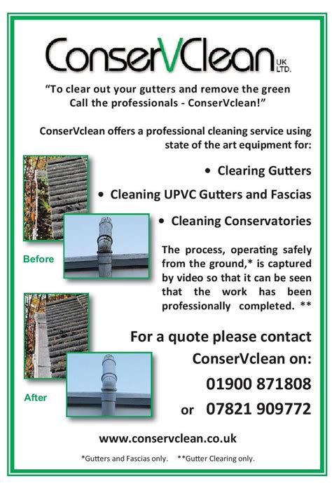 Gutters Fascias ConserVClean Conservatory Cleaning