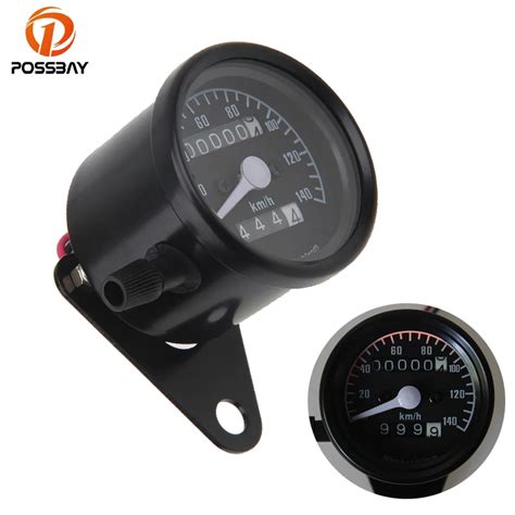 Possbay Dc V Universal Motorcycle Speedometer Odometer Led Backlight