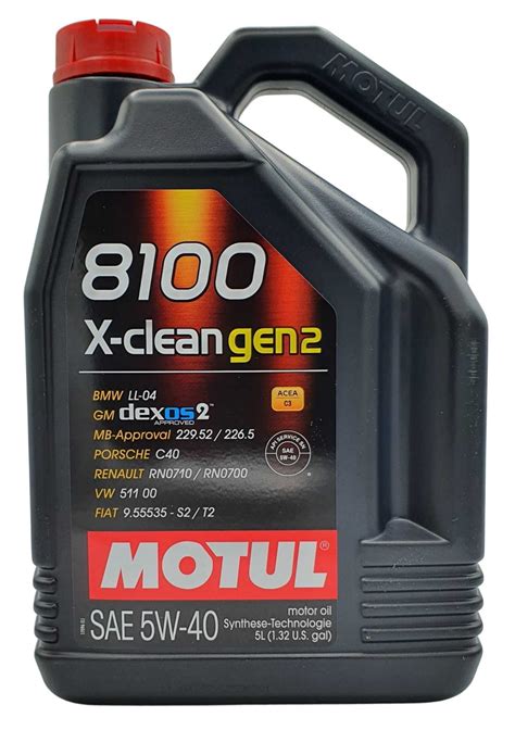 Motul 8100 X clean GEN2 5W 40 5 Liter Motoröl Kaufland de