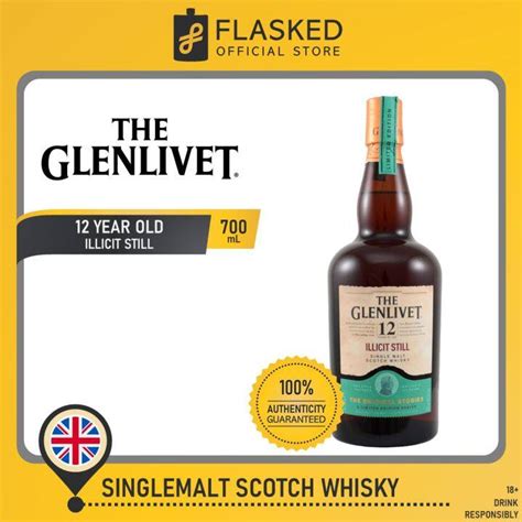 The Glenlivet 12 Year Old Illicit Still Single Malt Scotch Whisky 700ml