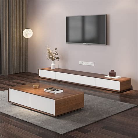 Modern Walnut Tv Stand