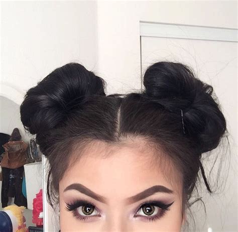 Space Buns Girly Hairstyles Bun Hairstyles Hair Styles