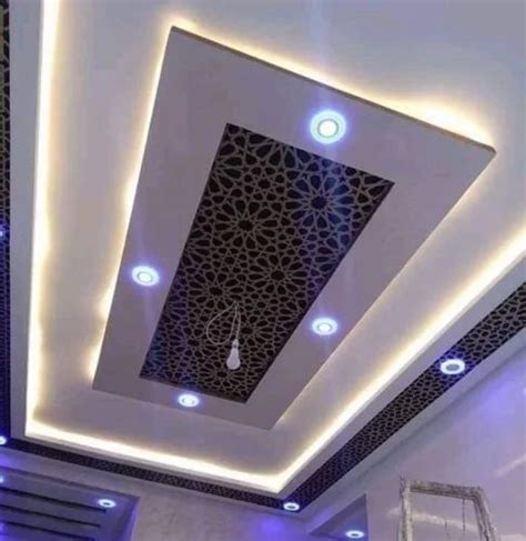 Rectangular Gypsum False Ceilings Thickness 6 5 Mm At Rs 70 Square