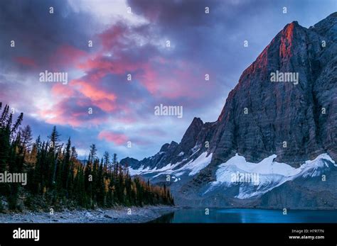 The Rockwall At Floe Lake Kootenay National Park British Columbia