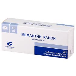 Отзывы о Таблетки Канонфарма "Мемантин Канон"