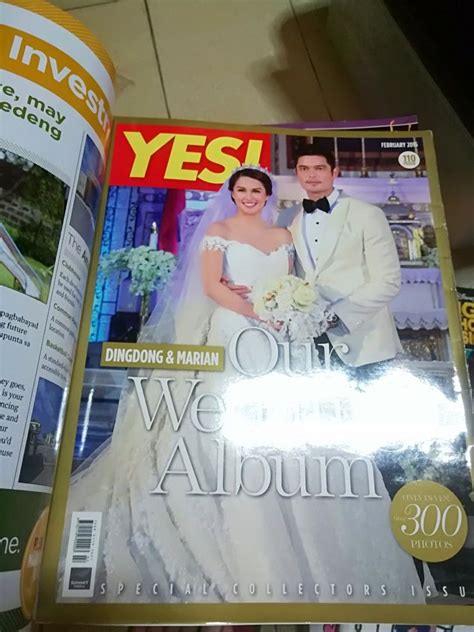 YES Dingdong &Marian the wedding album on Carousell