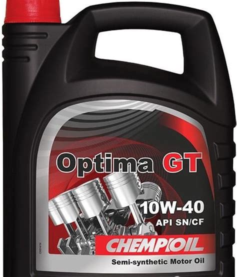 Моторное масло Chempioil Optima GT 10W-40, 5л (4770242271877) - купить ...