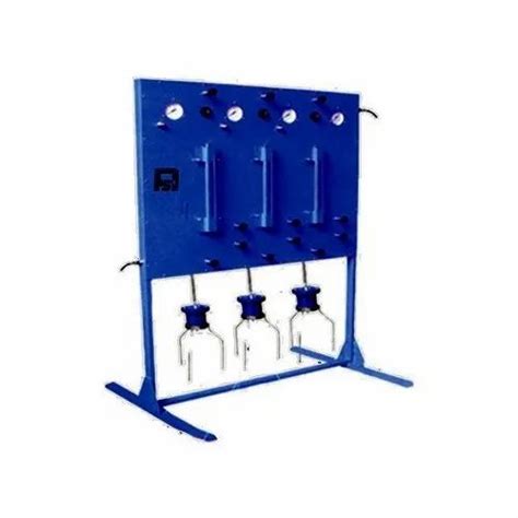 Color Coated Mild Steel MS Concrete Permeability Testing Apparatus