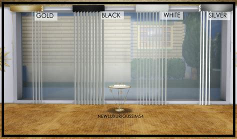 newluxurioussims4 LUXURIOUS FULL BLINDS - Screenshots - The Sims 4 ...