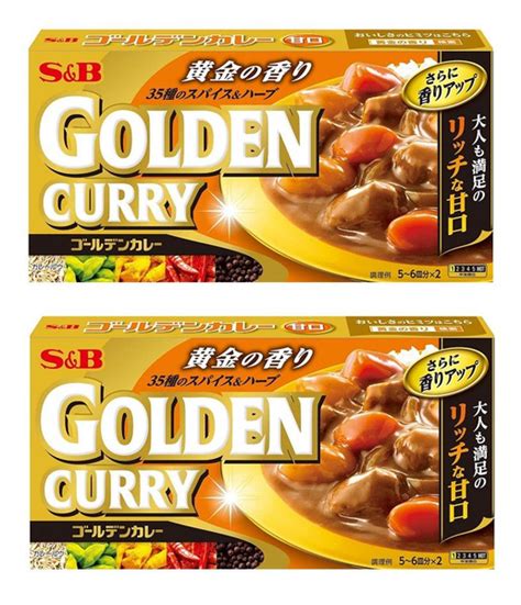 Соус карри S&B Golden Curry Микс Сладкий, 2х98 гр - купить с доставкой ...