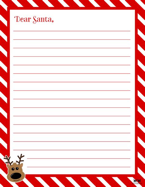 Dear Santa Letter Printables Free Printabulls