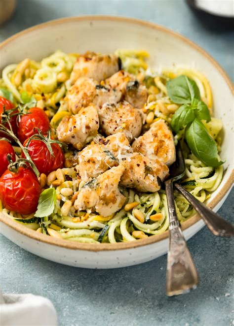 Pesto Chicken Pasta Recipe No Spoon Necessary