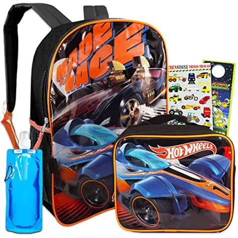 Mochila Y Lonchera Color Shop Hot Wheels Para Ni Os Unida Cuotas Sin Inter S