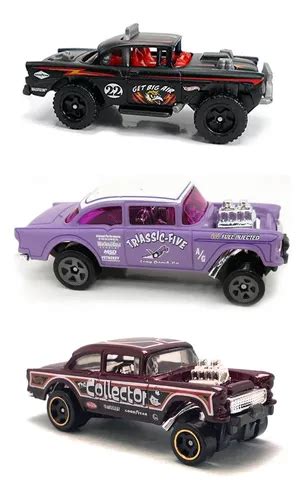 Lote Hot Wheels Big air Bel Air C Miniaturas No Blister Preto Frete grátis