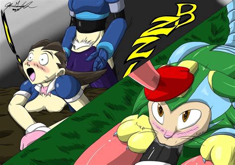 Tron Bonne D And Tango D By Project00Wolfen Hentai Foundry
