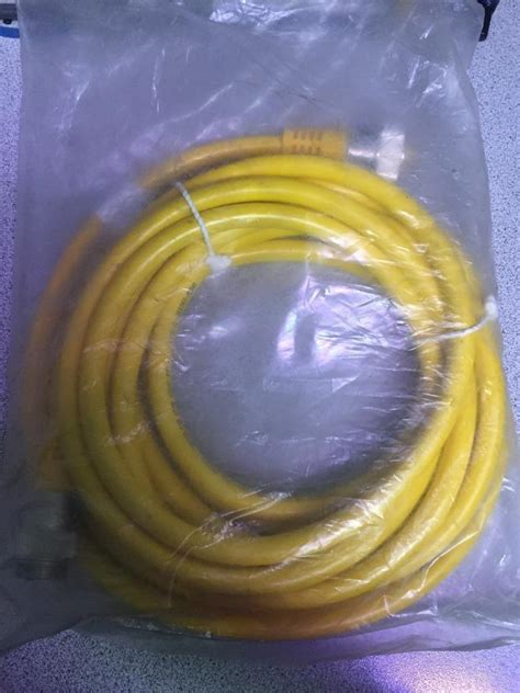 TURCK ELEKTRONIK RSM RKM 46 5M MINIFAST MOLDED CORDSET 4PIN 5M