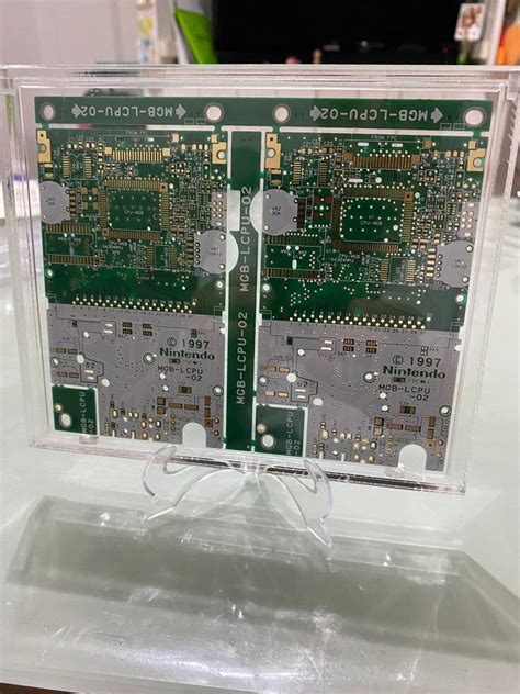 Caja De Metacrilato Game Boy Placa Base Pxplayers