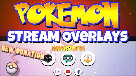 Twitch Pokemon Overlay Pack Animated 2021 In 2023 Twitch Pokemon