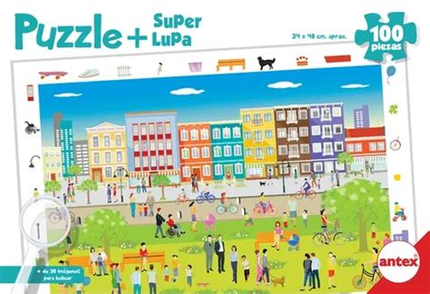 Puzzle S Per Lupa Piezas X Cm Parque Antex