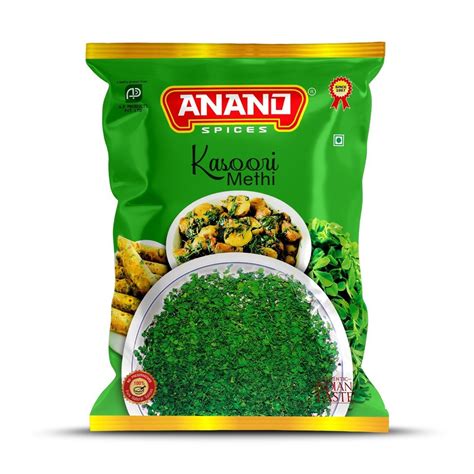 Anand Spices Kasoori Methi Leaves Packaging Size 50 G At Best Price