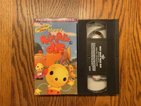 Meet Rolie Polie Olie Vhs Playhouse Disney Achetez Obtenez