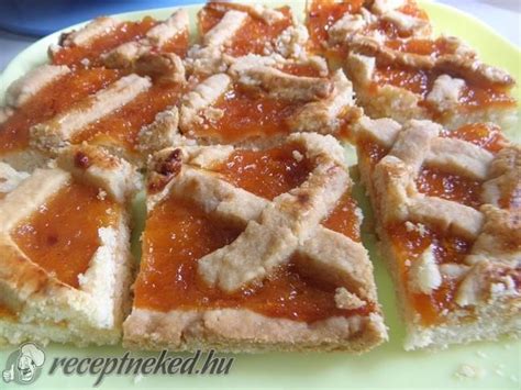 Rácsos linzer lekvárral recept Blahunka Ági konyhájából Receptneked