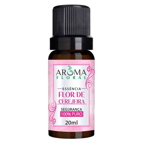 Ess Ncia Flor De Cerejeira P Aromatizador Aroma Floral Ml Aroma Floral