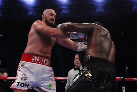 Tyson Fury Hits Back At Dillian Whyte Over Claims He Used Illegal Move And Says He Prayed For