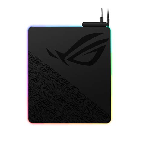 Asus Rog Balteus Qi Wireless Charging Rgb Gaming Mouse Pad Wise Tech