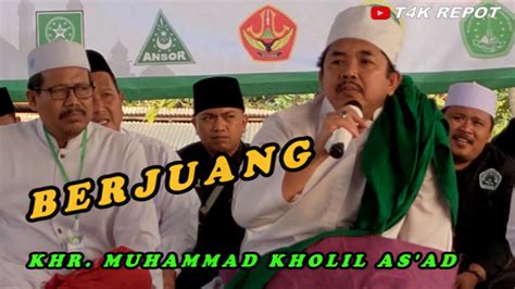 Khr Muhammad Kholil As Ad Maulid Nabi Muhammad Dan Pelantikan