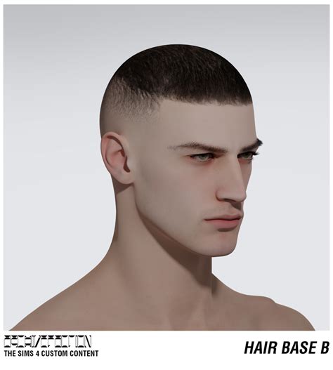 Sims Hair Male Sims Hair Men Blonde Hair Blonde Guys Buzz Cut For