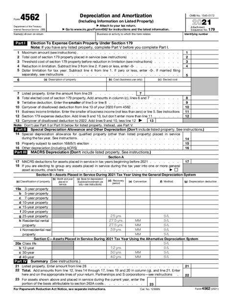 Form 4562 calculator - Fill online, Printable, Fillable Blank