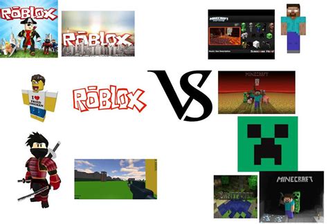 minecraft vs roblox by mehcatrooper34 on DeviantArt