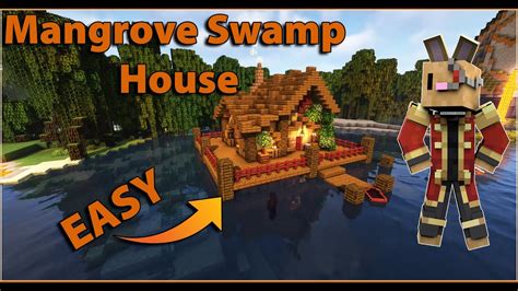 Easy Mangrove Swamp House Tutorial Minecraft 1 19 Java Youtube