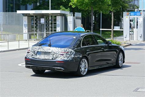 Barely Disguised Mercedes S Class Looks Stately In Long Wheelbase