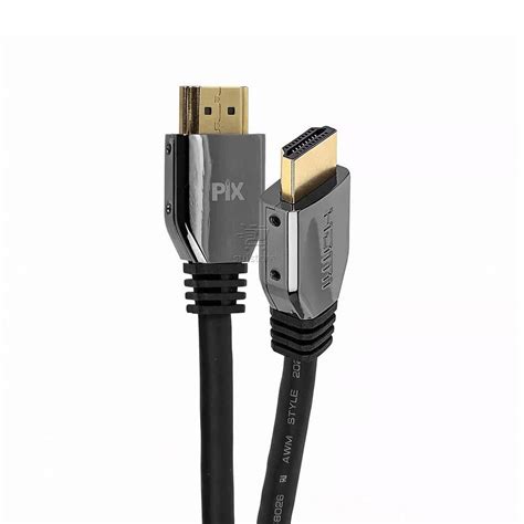 Cabo HDMI 2 1 8K HDR Ultra HD Dinâmico 1 5 Metros Gold Pix 018 2121 Gamer