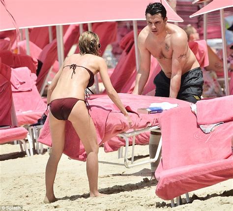 Charlotte Jackson Displays Her Tiny Bikini Body As She Holidays With Boyfriend Chris Coleman