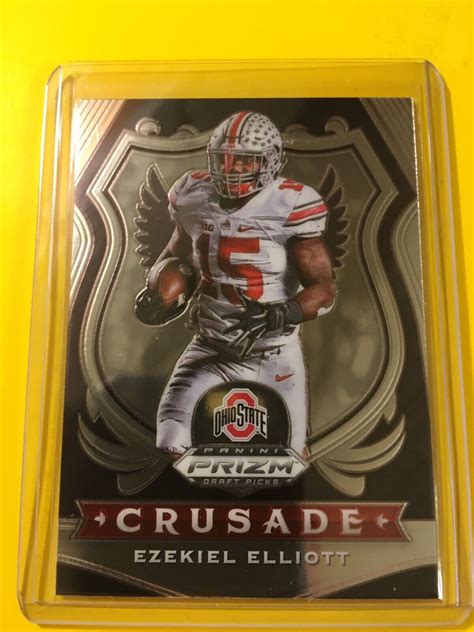 2020 Prizm Draft Picks EZEKIEL ELLIOTT Crusade Base 50 Ohio State