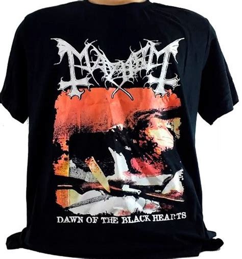 Camiseta Mayhem Dawn Of The Black Hearts Mayhem Dead Shirt Outfit For