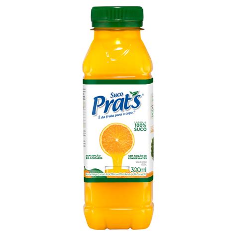 Suco Prats Laranja Integral Ml