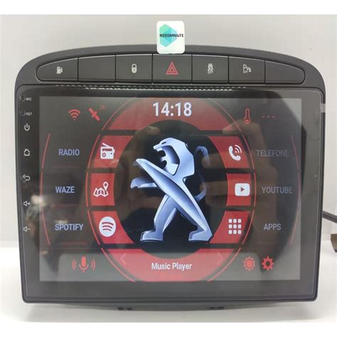 Multimidia Peugeot 308/408 Android Espelhamento Tela 9 Gps | Shopee Brasil