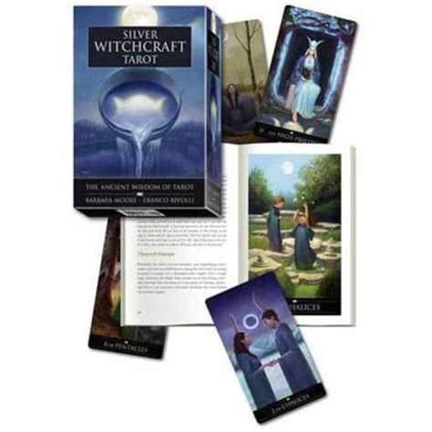 Silver Witchcraft Tarot Deck Book By Moore Rivolli Sticks