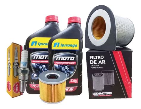 Kit Revisao Cbx Twister A Oleos Filtros Vela Frete Gr Tis