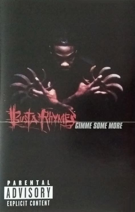 Busta Rhymes – Gimme Some More (1998, Cassette) - Discogs