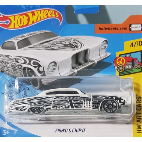 Hot Wheels Fish D Chip D Hw Art Cars Shopee Brasil