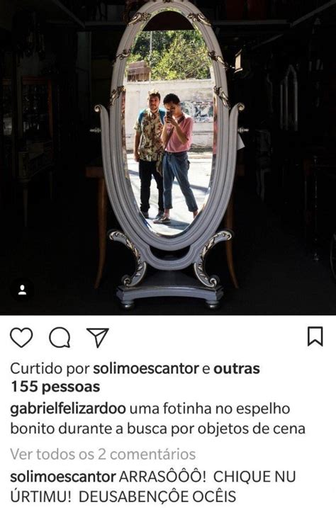 Solimões comenta repercussão de seu carinho e apoio o filho gay DOL