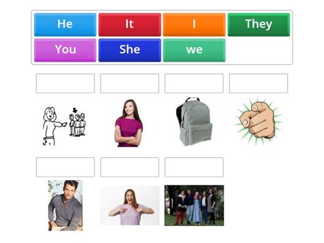 Subject Pronouns Une Las Parejas