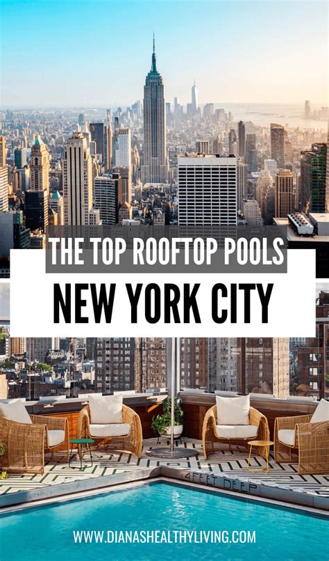 19 Amazing Rooftop Pools Nyc Dianas Healthy Living